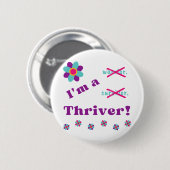 Ich bin ein Thriver! Button (Vorne & Hinten)