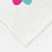 Ich bin ein Thriver! Fleecedecke (Ecke)