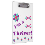Ich bin ein Thriver! Klemmbrett (Rechts)