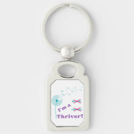 Ich bin ein Thriver! Kronleuchter Schlüsselanhänger