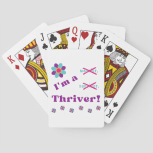 Ich bin ein Thriver! Spielkarten