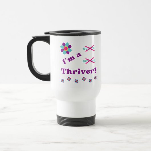 Ich bin ein Thriver! Tasse (Links)