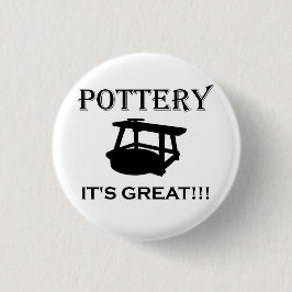 Ich bin ein Töpfergott auch aus Ton erschaffen! Button