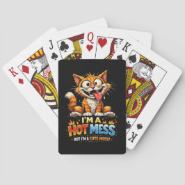 Ich bin ein totales Chaos Spielkarten