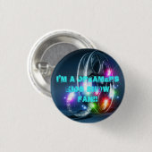 Ich bin ein Träumer-Kindershow-Fan 2 Button (Vorne & Hinten)