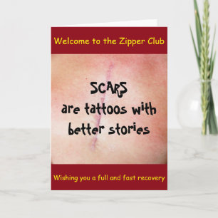 Ich bin ein treuer Mitglied des Zipper Clubs Karte