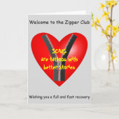 Ich bin ein treuer Mitglied des Zipper Clubs Karte (Gelbe Blume)