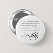 Ich bin ein Triathlete - Skript Button (Vorne & Hinten)