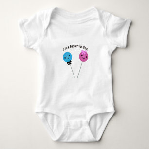 Ich bin ein Trottel für dich! Baby Strampler