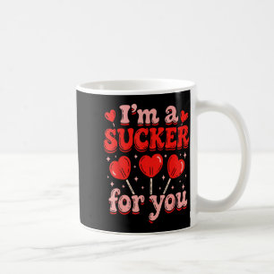 Ich bin ein Trottel für dich Candy Heart Love Happ Kaffeetasse