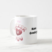 Ich bin ein Trottel für dich, grooviger Valentinst Kaffeetasse (Vorderseite Links)