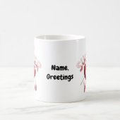 Ich bin ein Trottel für dich, grooviger Valentinst Kaffeetasse (Mittel)
