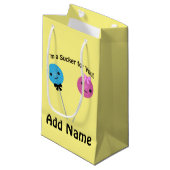 Ich bin ein Trottel für dich! Kleine Geschenktüte (Vorderseite Schrägansicht)