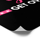 Ich bin ein Trump-Mädchen, das es übersteht Poster (Ecke)