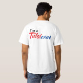 Ich bin ein Tulsi-crat T-Shirt (Schwarz voll)