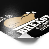 Ich bin ein türkischer Brustmann Fotodruck (Ecke)