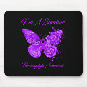 Ich bin ein Überlebende der Fibromyalgie Mousepad