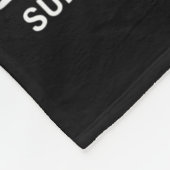 Ich bin ein Überlebender des Bewusstseins für Suiz Fleecedecke (Ecke)