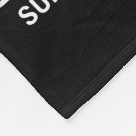 Ich bin ein Überlebender des Bewusstseins für Suiz Fleecedecke (Ecke)