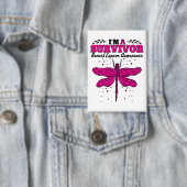 Ich bin ein Überlebender des Brustkrebses der Libe Button (Insitu)