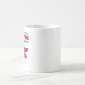 Ich bin ein Überlebender des Brustkrebses der Libe Kaffeetasse (Mittel)