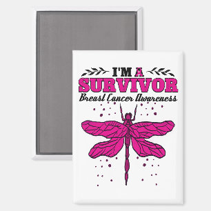 Ich bin ein Überlebender des Brustkrebses der Libe Magnet