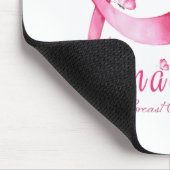 Ich bin ein Überlebender des Brustkrebses der Libe Mousepad (Ecke)