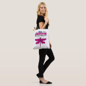 Ich bin ein Überlebender des Brustkrebses der Libe Tasche (Am Model)