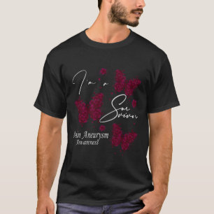Ich bin ein Überlebender des Gehirns Aneurysma Awa T-Shirt