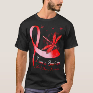Ich bin ein Überlebender Monat der Herzkrankheiten T-Shirt