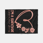 Ich bin ein Überlebender. Sensibilisierung für End Fleecedecke (Vorderseite (Horizontal))