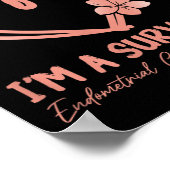 Ich bin ein Überlebender. Sensibilisierung für End Poster (Ecke)