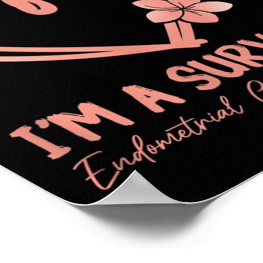 Ich bin ein Überlebender. Sensibilisierung für End Poster (Ecke)