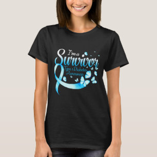Ich bin ein Überlebender Typ 1 Diabetes Awareness T-Shirt