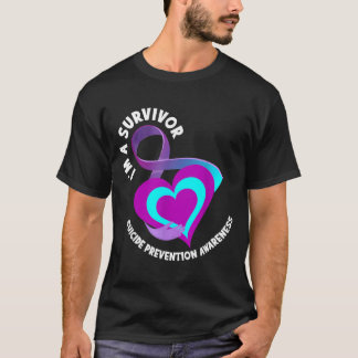 Ich bin ein Überlebender Unterstützen Prävention A T-Shirt