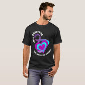 Ich bin ein Überlebender Unterstützen Prävention A T-Shirt (Vorne ganz)