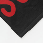Ich bin ein Überlebender von Blutkrebs! Bronchialk Fleecedecke (Ecke)