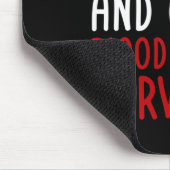 Ich bin ein Überlebender von Blutkrebs! Bronchialk Mousepad (Ecke)