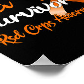 Ich bin ein Überlebender von Rsd Crps Poster (Ecke)