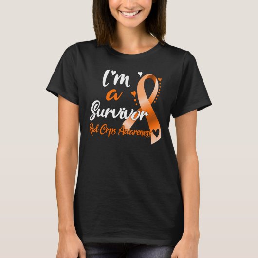 Ich bin ein Überlebender von Rsd Crps T-Shirt (Vorderseite)