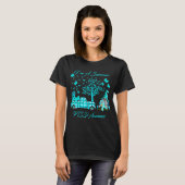 Ich bin ein überlebendes PTSD-Bewusstsein T-Shirt (Vorne ganz)