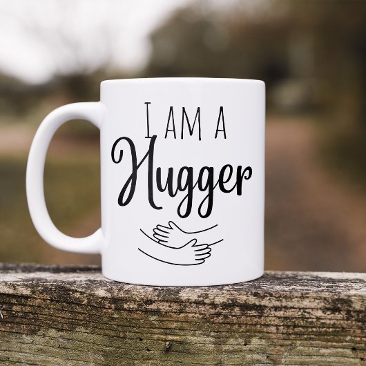 Ich bin ein Umarmer Kaffeetasse