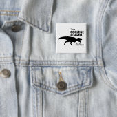 Ich bin ein Unistudent, nicht ein Dinosaurier Button (Beispiel)