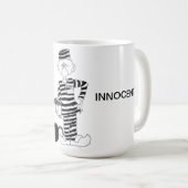 Ich bin ein unschuldiges Opfer - Kaffeetasse (VorderseiteRechts)