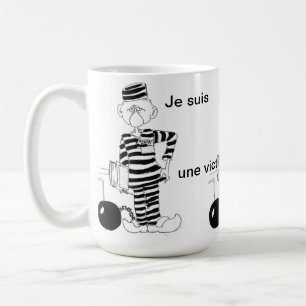 Ich bin ein unschuldiges Opfer - Kaffeetasse