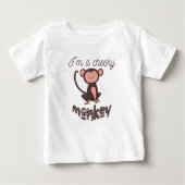 Ich bin ein unverschämtes Affe-T-Shirt Baby T-shirt (Vorderseite)