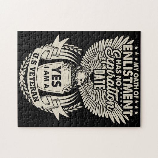 Ich bin ein US-Veteran Puzzle (Horizontal)