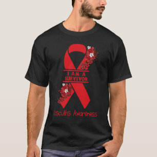 Ich bin ein Vaskulitis-Überlebender Awareness T-Shirt