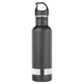 Ich bin ein Vater, der einfach Spaß macht, Schwarz Edelstahlflasche (Rückseite)