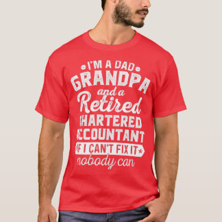 Ich bin ein Vater Großvater und übermüdete Wirtsch T-Shirt